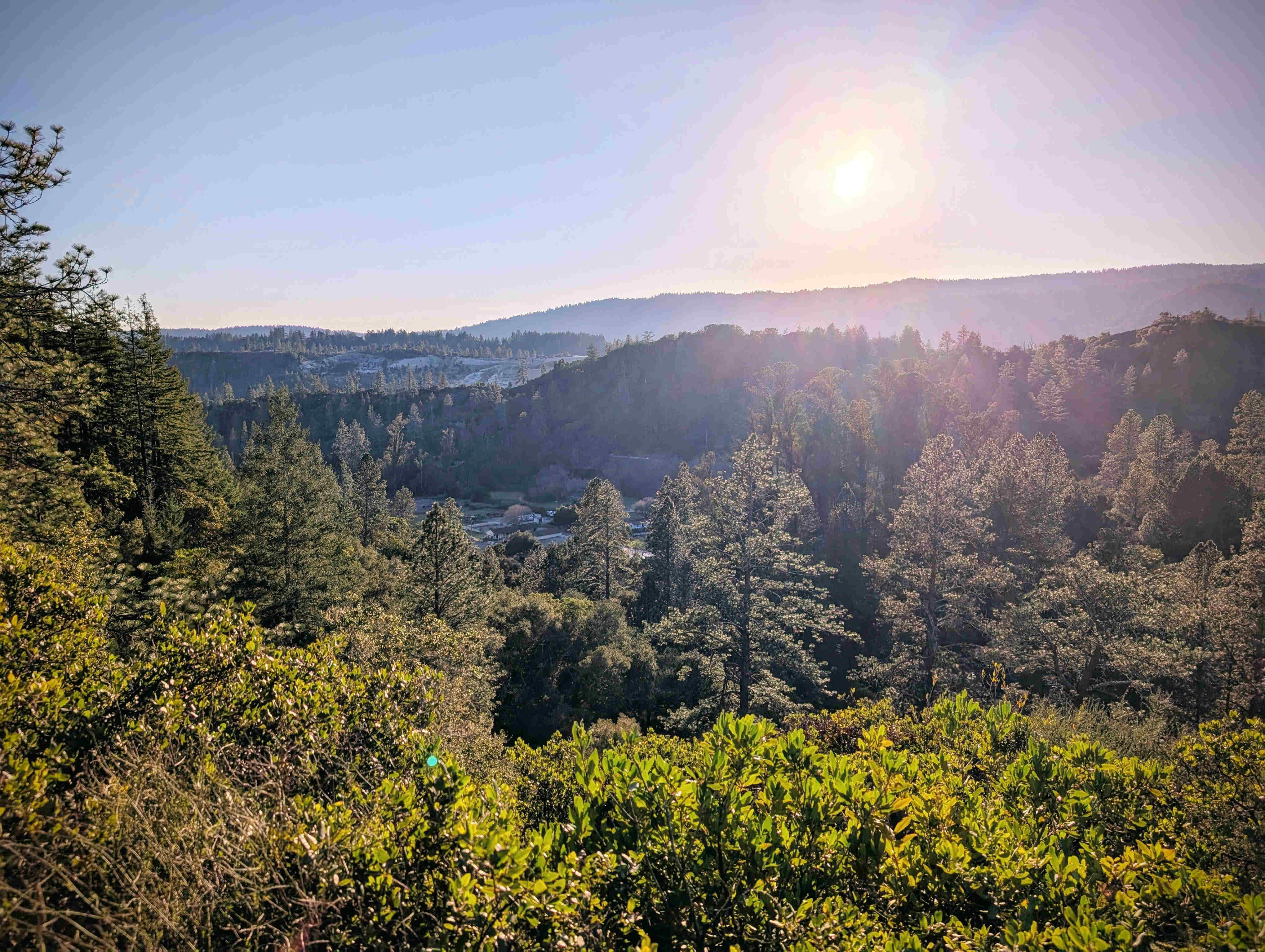 View from the hill